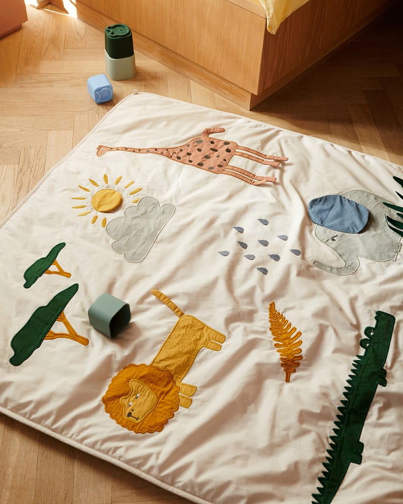 Lekematte - Øko Bomull | Glenn Activity Blanket