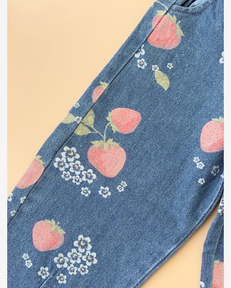 Denim, 100% Øko Bomull | Magot Frill Pants GOTS