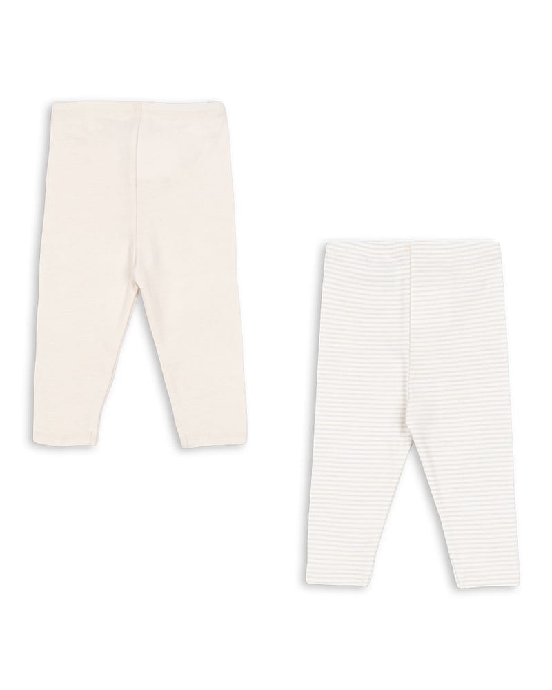 2pk Leggings Baby - Øko Bomull | Fio Pants - Gavepakke