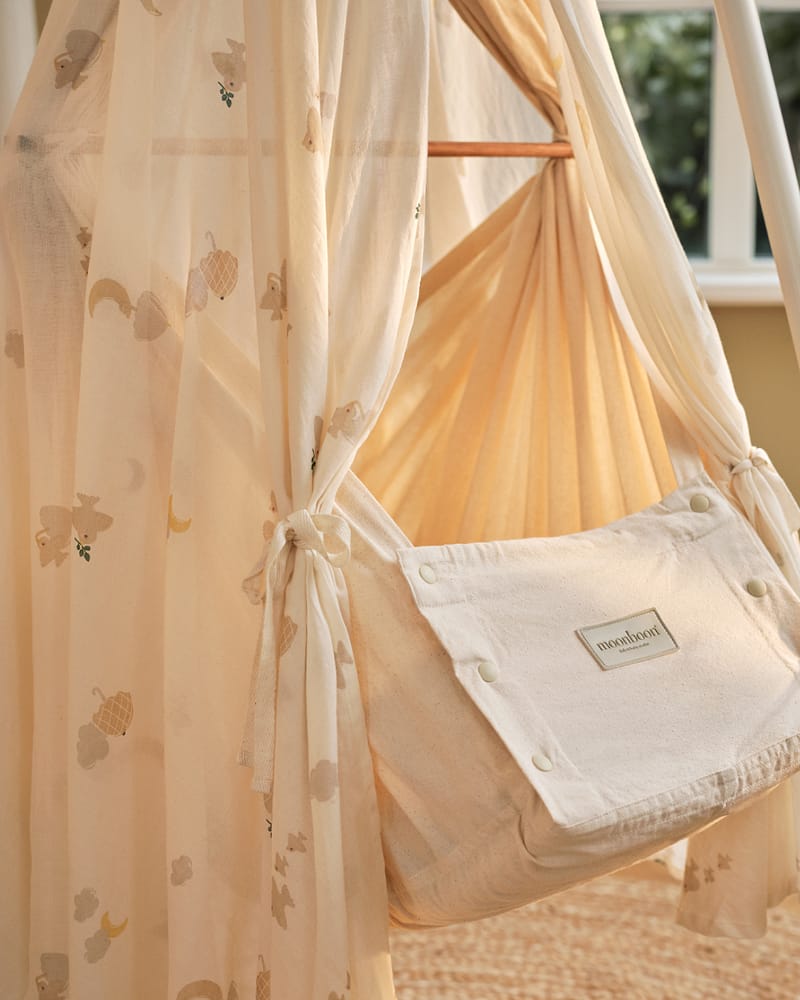 Moonboon Heaven Sengehimmel til vugge og hengevugge - 100% Naturlig