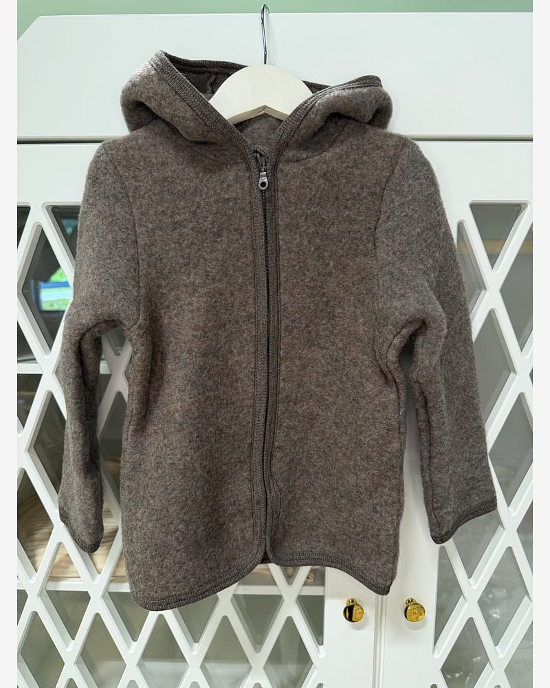 Ulljakke i ullfleece - Varm