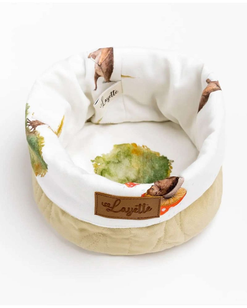 Oppbevaringskurv Quiltet - 100% Øko Bambus