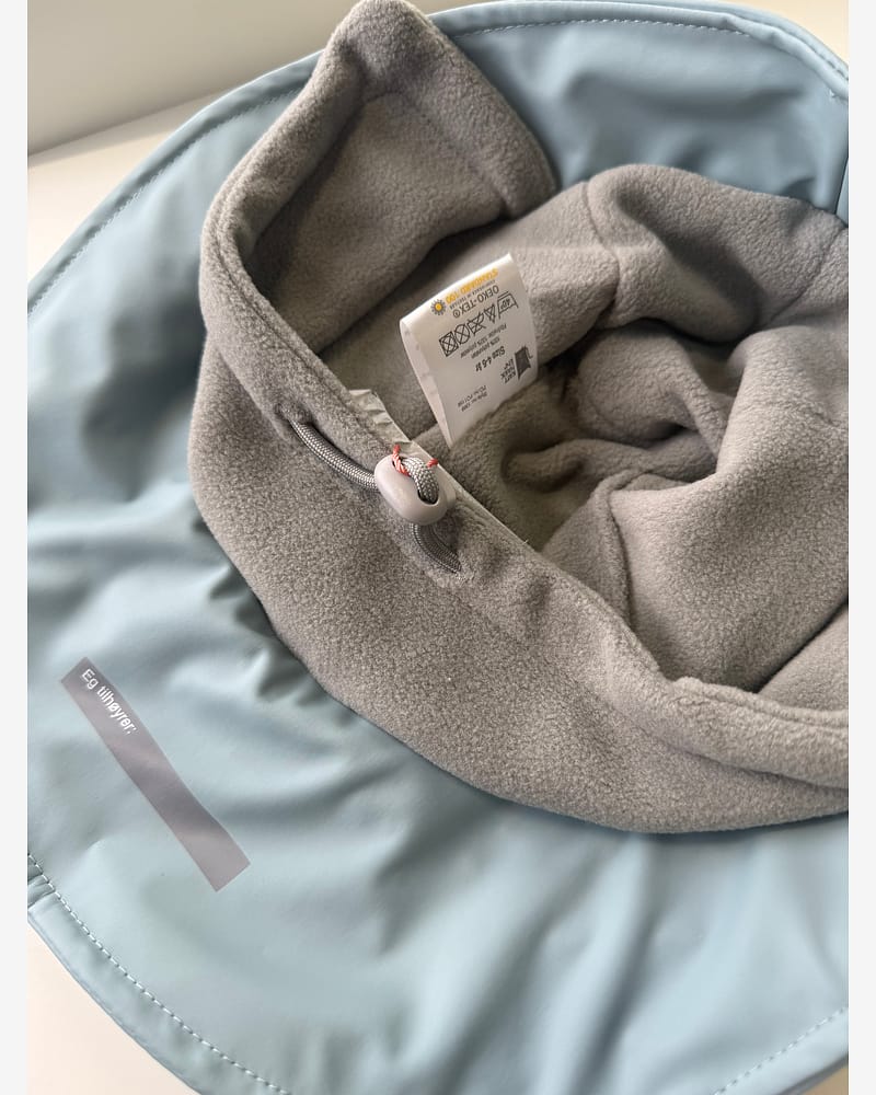 Sydvest Barn M/ Fleecefôr og øreklaffer | Vanntett 10.000