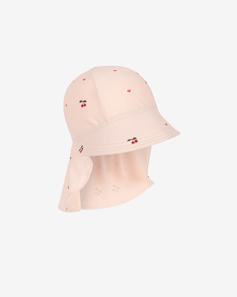 Badehatt M/ Nakkeskygge - UPF 50+ | Merle Frill Sun Hat cherry