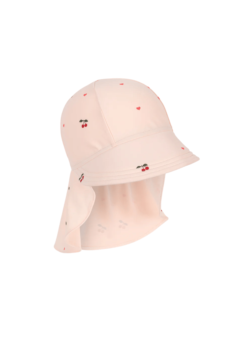 Badehatt M/ Nakkeskygge - UPF 50+ | Merle Frill Sun Hat cherry