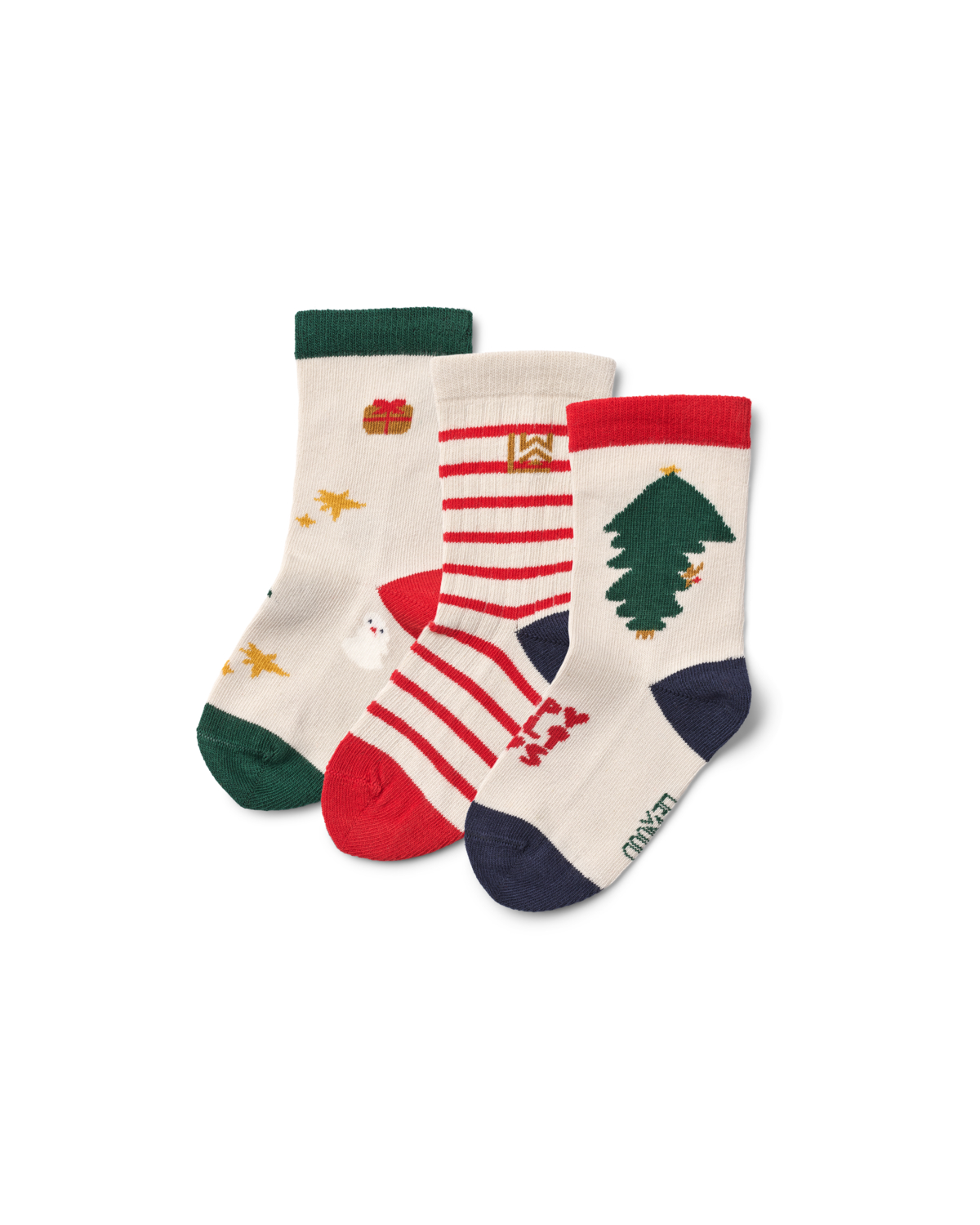 Sokker 3pk - Silas - Sokker Barn - Jul