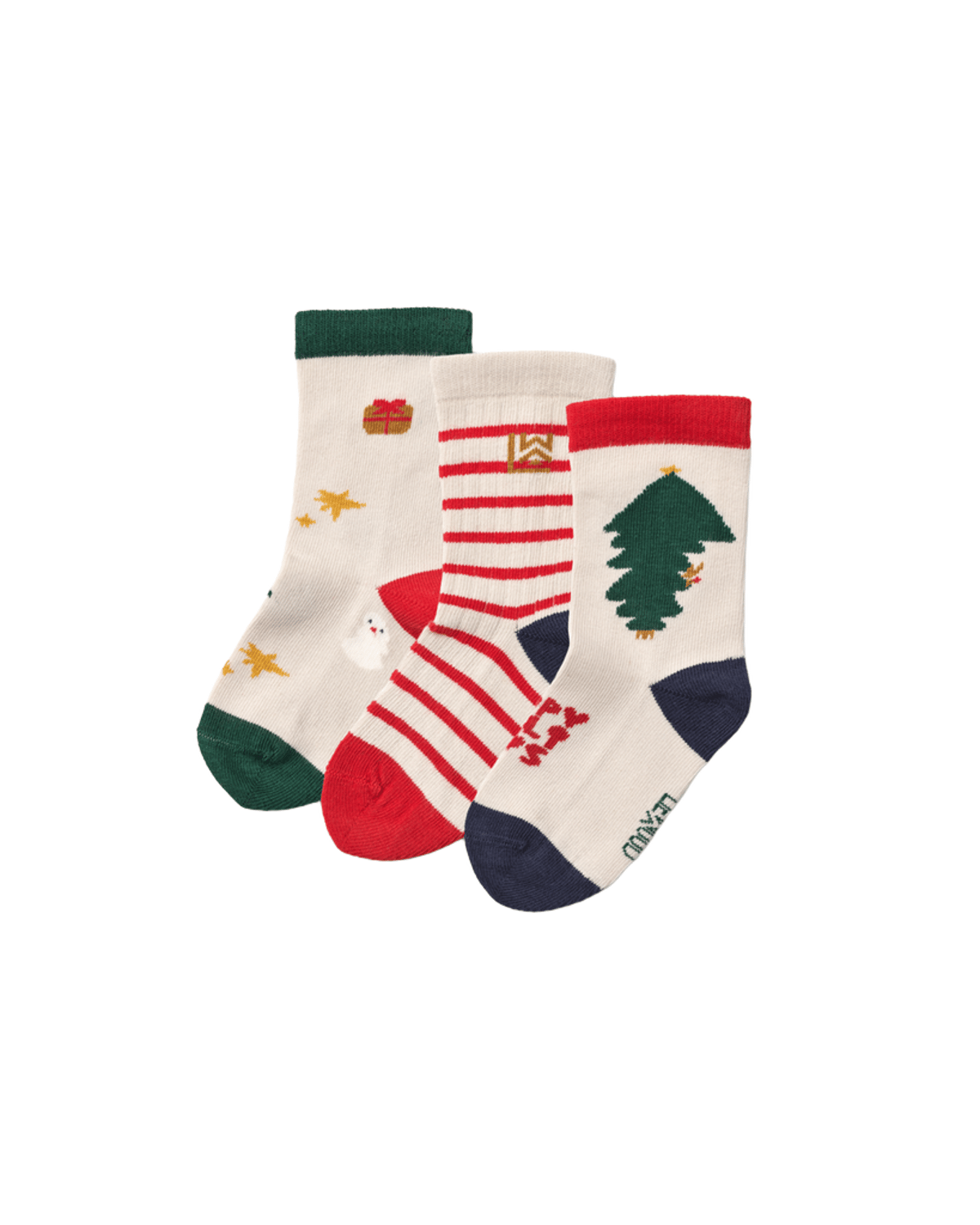 Sokker 3pk – Silas – Sokker Barn – Jul, Holiday/Sandy`25