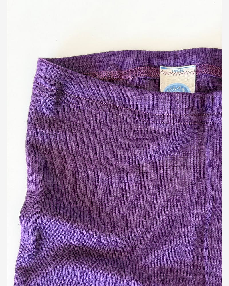 Ullbukse Leggings - 70% Merino, 30% Silke - Ubehandlet Ull