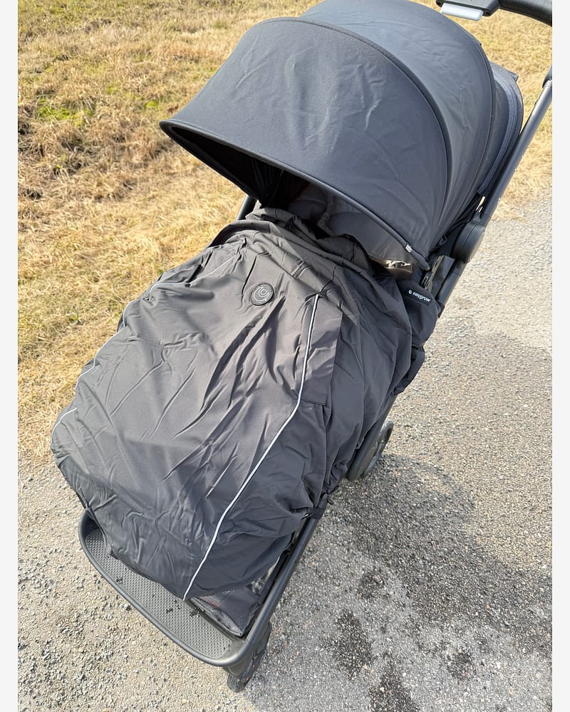 Stormtrekk til Vogn og Bæresele 2i1 - M/ Fleecefôr | Varma Stormtrekk