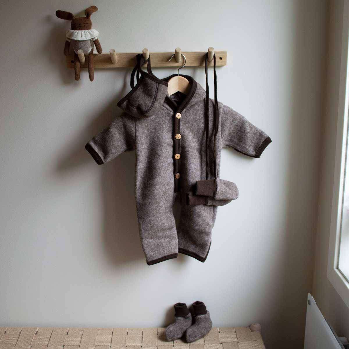 Ulldress i ullfleece – Tykk kvalitet – Ubehandlet ull