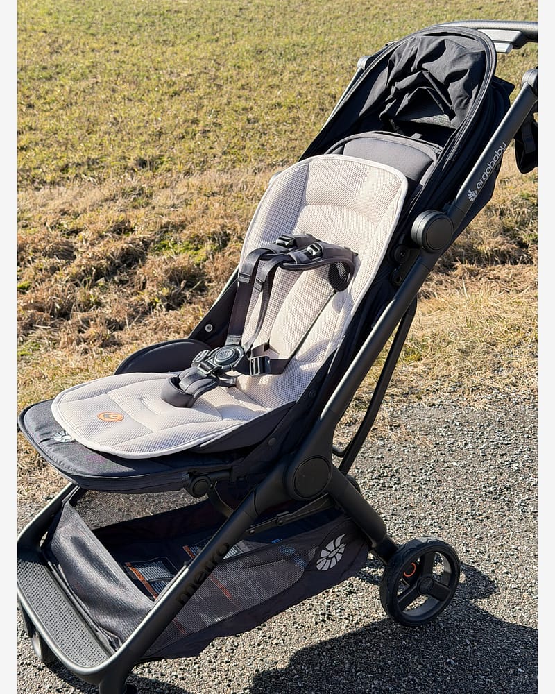 Air Inlay Barnevogn - Underlag i tykt AirMesh-skum