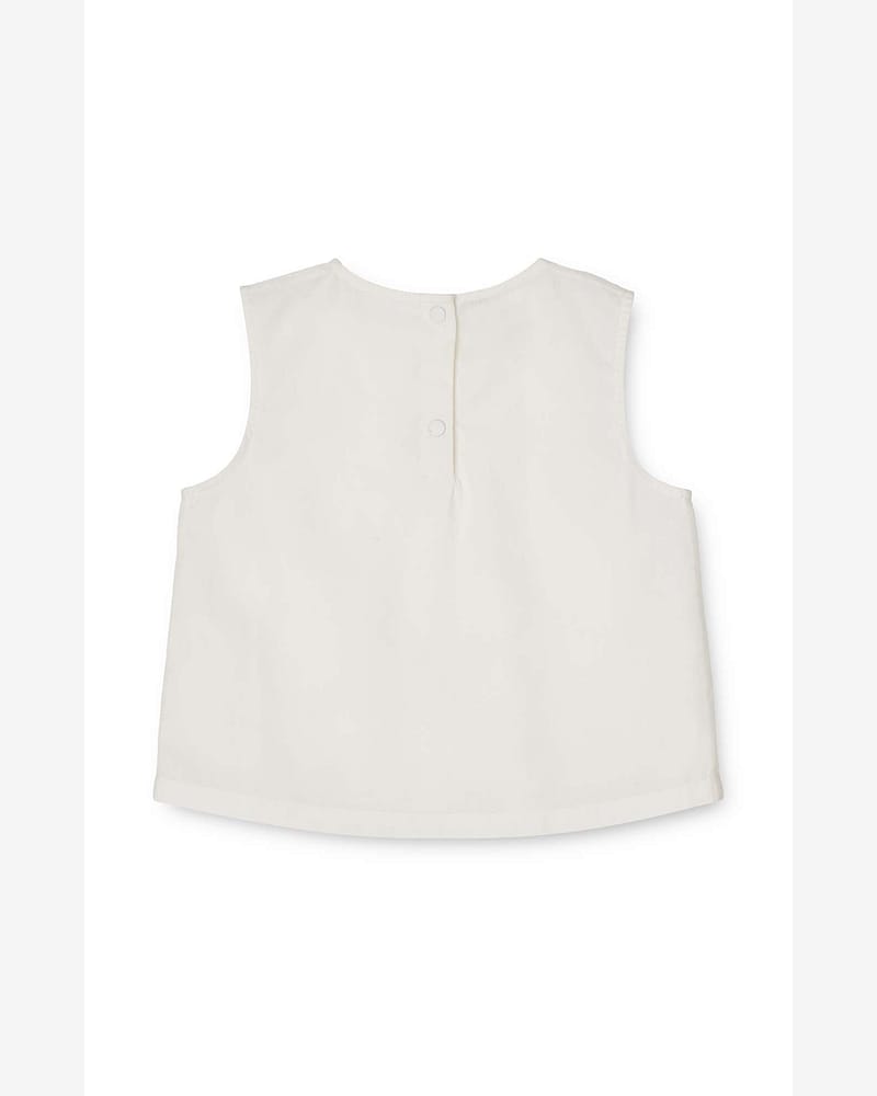 Topp uten Armer - 100% Øk. Bomull - Delphia