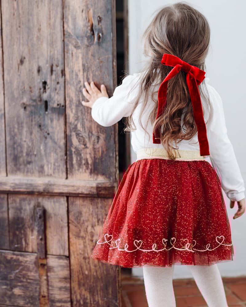 Trøye med Krage Barn - Rysjekrage | Alma Collar