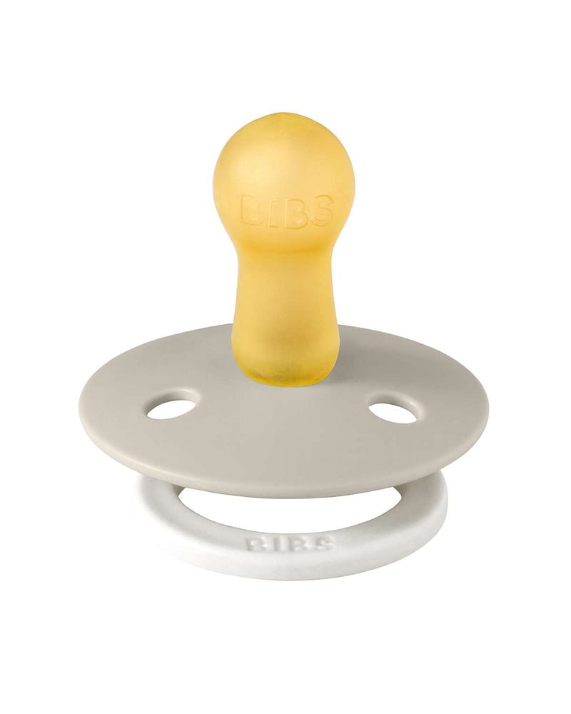 BIBS Colour Smokk GLOW - Rund, Naturgummi