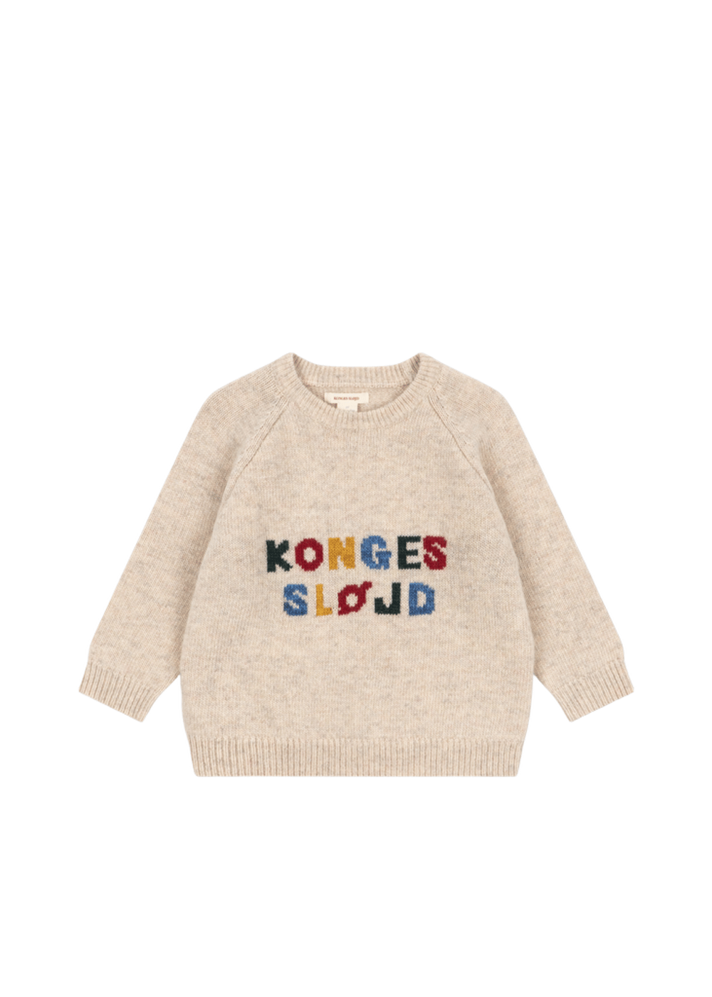 Genser Barn – Merinoull | Billi Knit Sweater, Off white