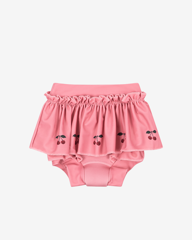 Badetruse Baby M/ Skjørt - Holder badepleien på plass | Bobbi Frill Swim Shorts