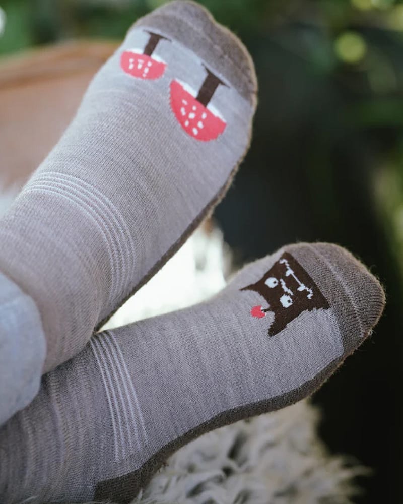 Ullsokker Antiskli m/ forsterket fotsåle