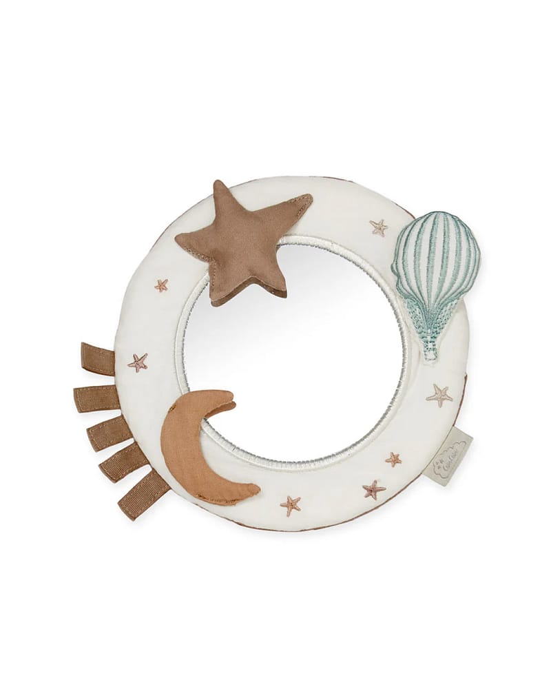 Lekespeil M/ Feste for Babygym - Økologisk | Mirror Activity Toy