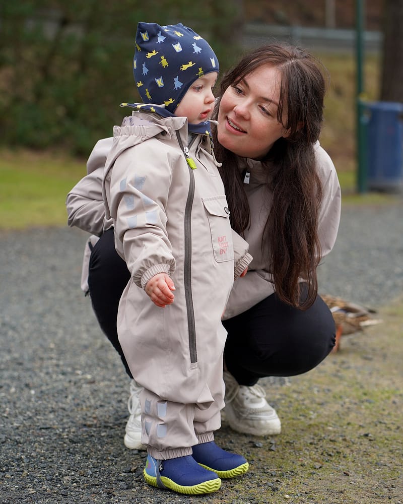 Kattnakken Vinddress Baby – Parkdress Vår/Høst | Vanntett 12.000