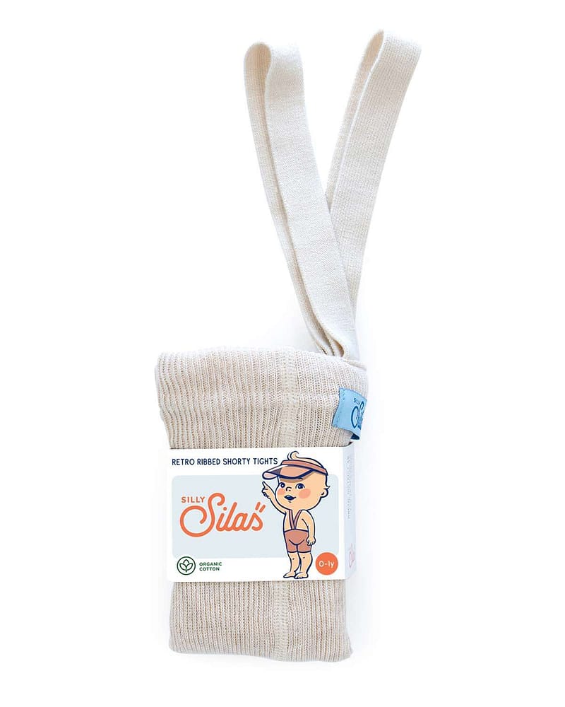 Shorts Tights m/ Seler - 100% Øko Bomull | Shorty Tights Rib