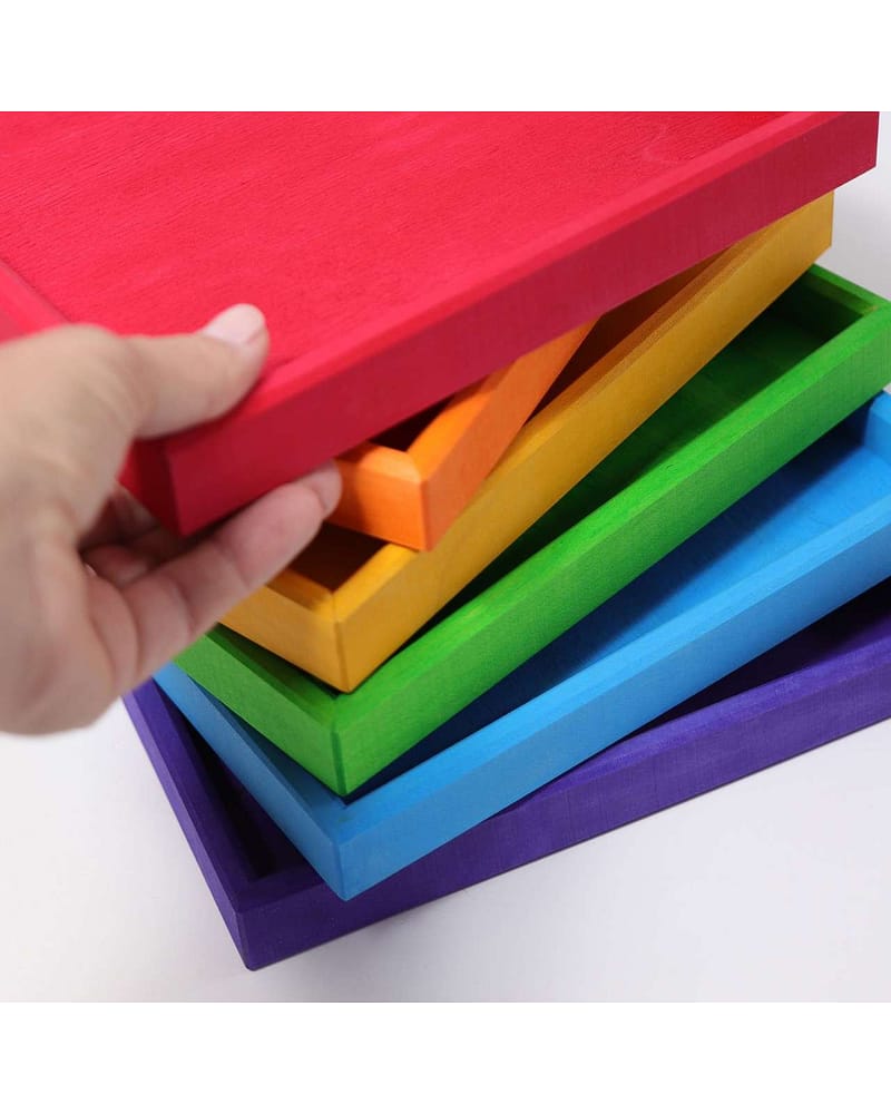 Regnbue-rammer 6stk - Lek og dekorasjon | Rainbow Frames