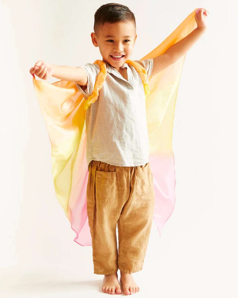 Fe Vinger til kostyme og rollelek - 100% silke | Fairy Wings