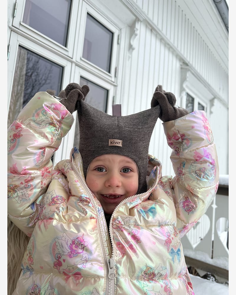 Balaclava Ull m/ Bomullsjersey fôr og Vindstopper | Ubehandlet Ull