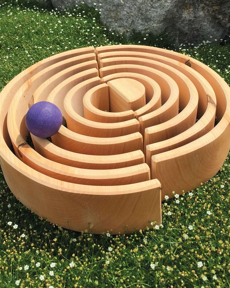 Regnubue Stor - Stableleke i Tre | Montessori Leker