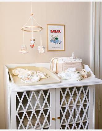 Oppbevaringskurv med håndtak, 32x23cm - Økologisk | Diaper Caddy