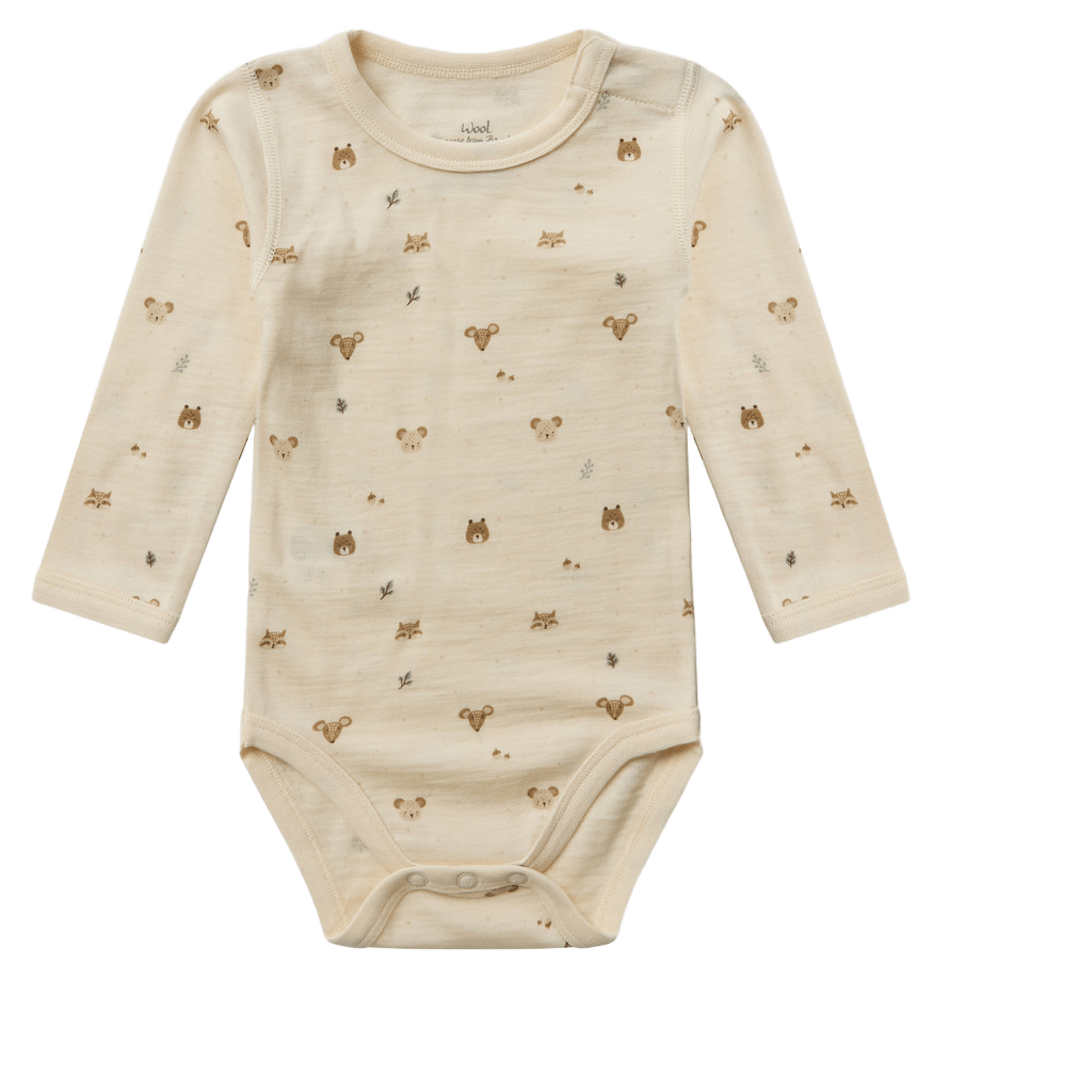 Body – Ull/Bambusviskose | HCBaloo Forest, Off white