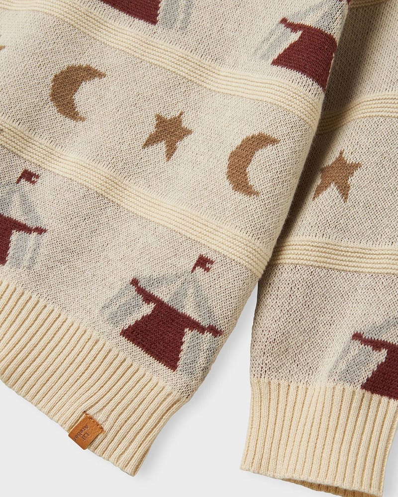 Genser Barn - Strikket, Øko Bomull | NMMLAMAI LS KNIT LIL
