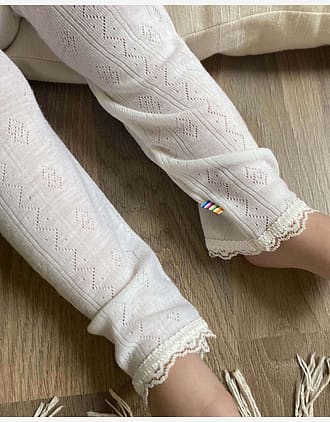 Leggings - Ull 85%, Silke 15% – Pointelle
