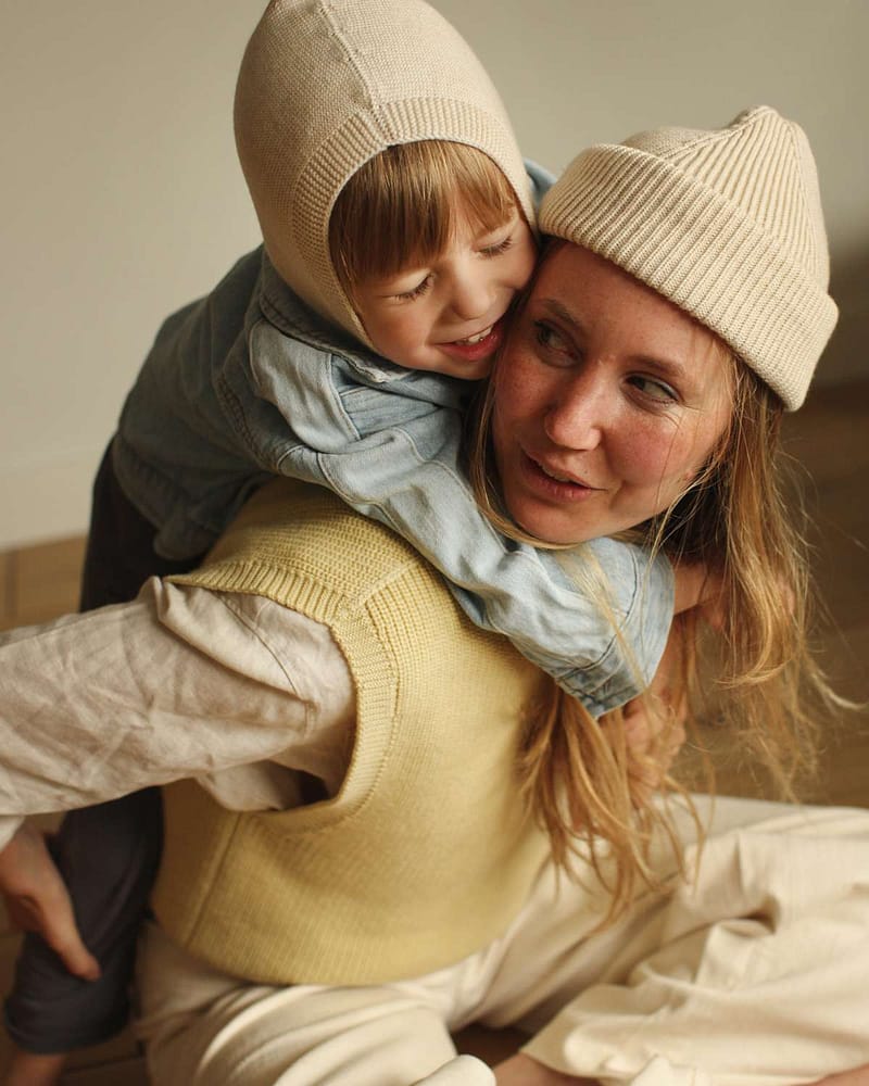 Ull Beanie voksen, Unisex - 100% Merino, Ubehandlet | Fonzie Adult