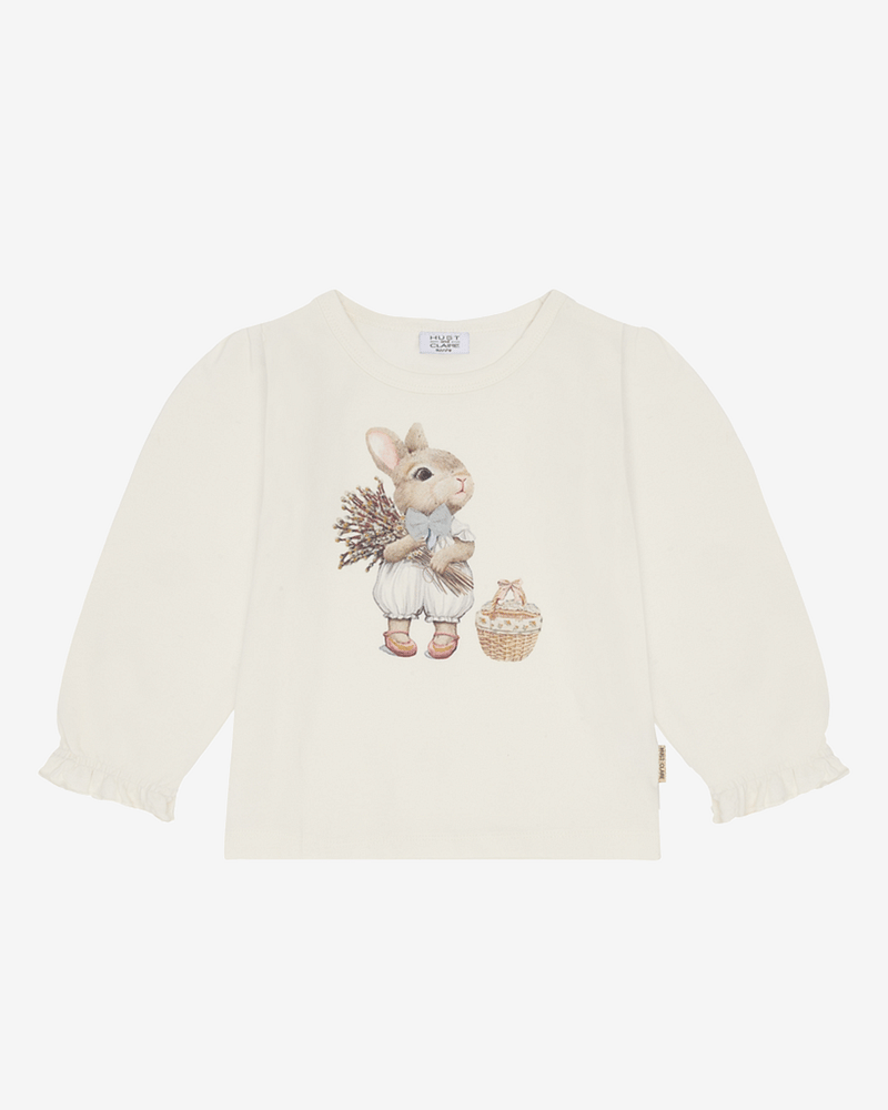 Trøye Barn m/ Print - Øko Bomull | Alma Sweet Bunny