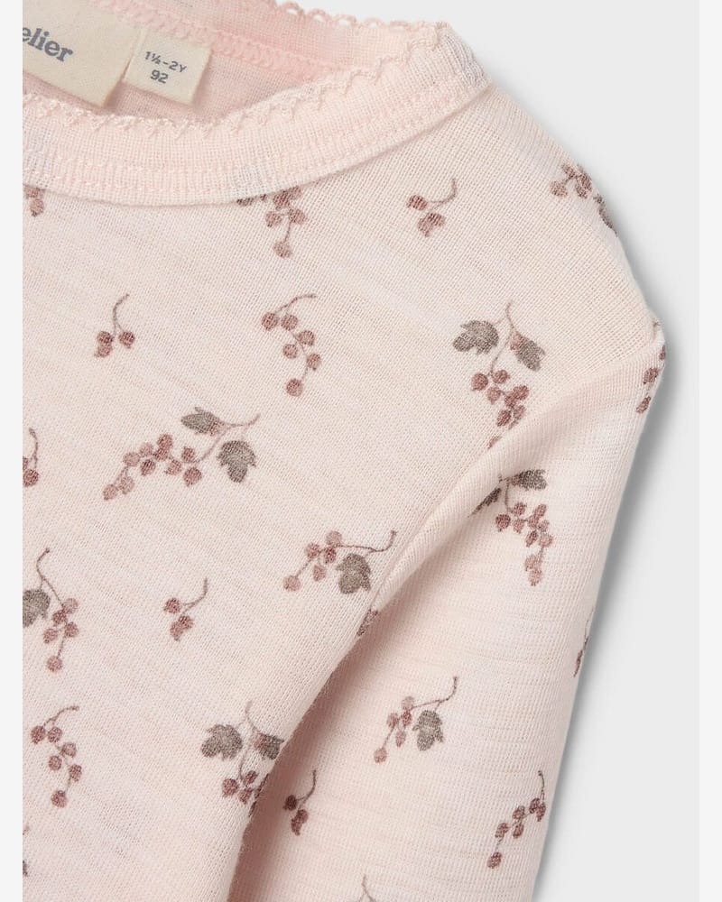 Ulltrøye Langermet - 100% Merino | Noel Nia Wool Slim Top