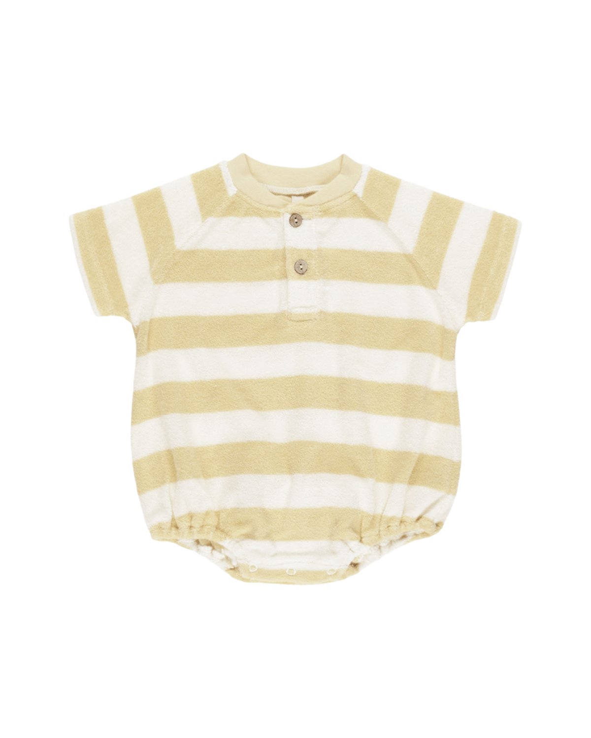 Romper Baby – Terrystoff i Øko Bomull | Terry Henley Romper