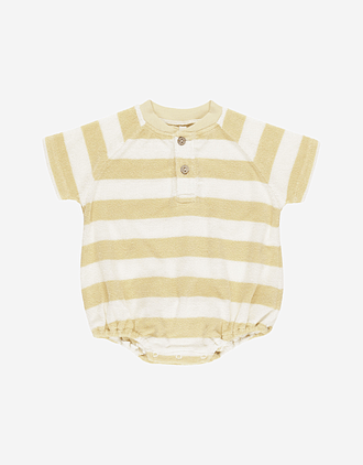 Romper Baby - Terrystoff i Øko Bomull | Terry Henley Romper