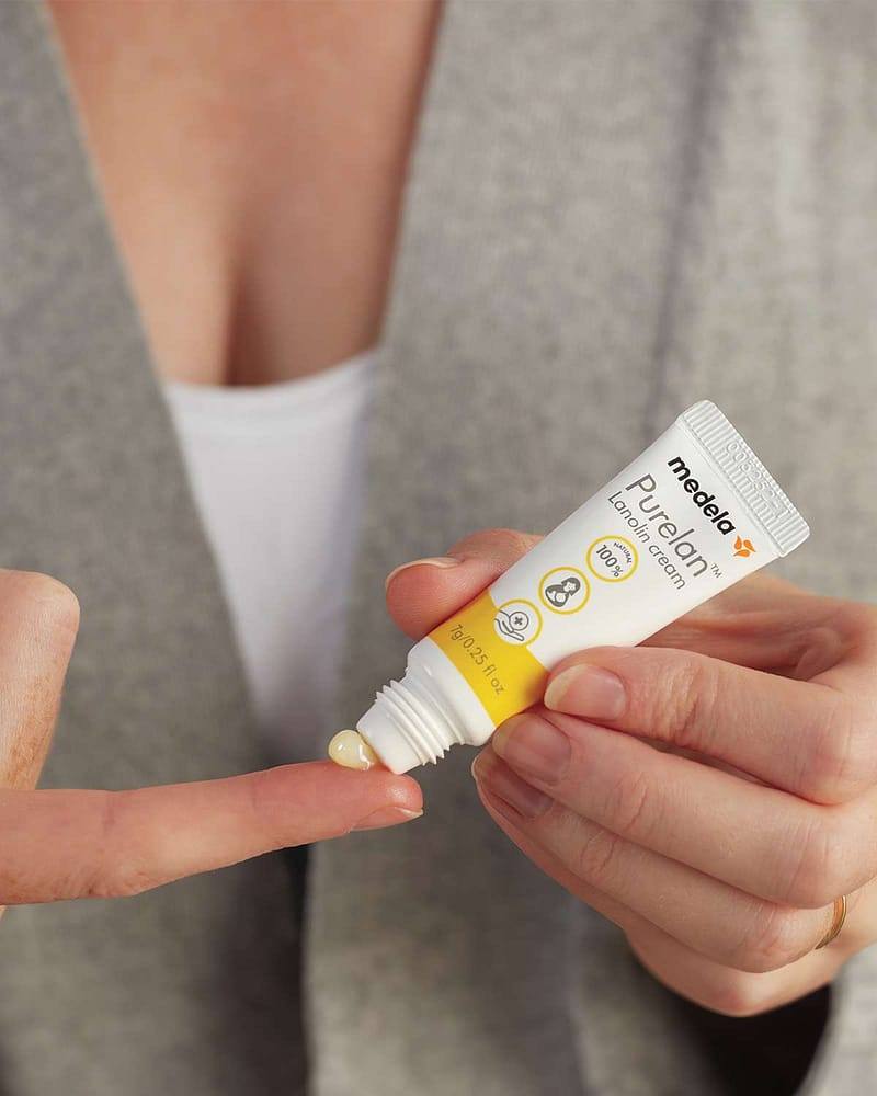 Brystvortekrem Purelan™ - 100% Naturlig Lanolinkrem - 7g