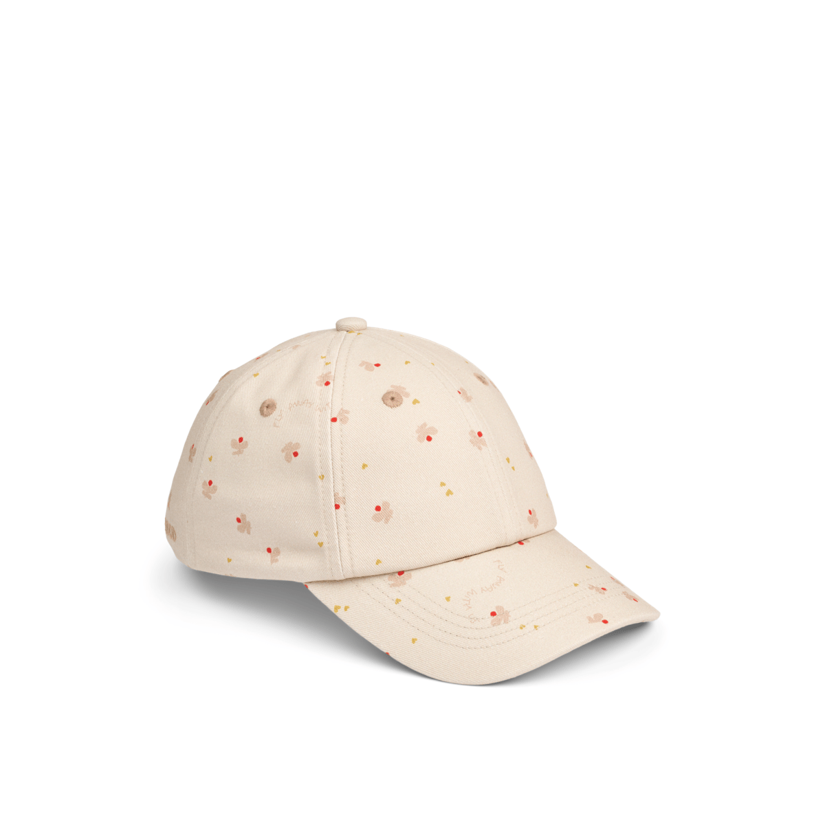 Caps Barn – 100% Øko Bomull | Danny Baseball Cap, Mini Butterfly / Apple blossom