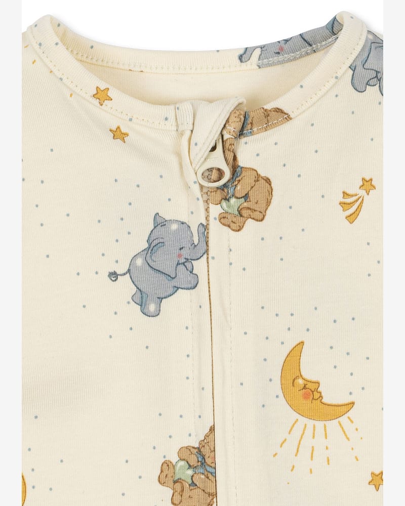 Heldress med Glidelås - Øko Jersey | Basic Zip Onesie GOTS