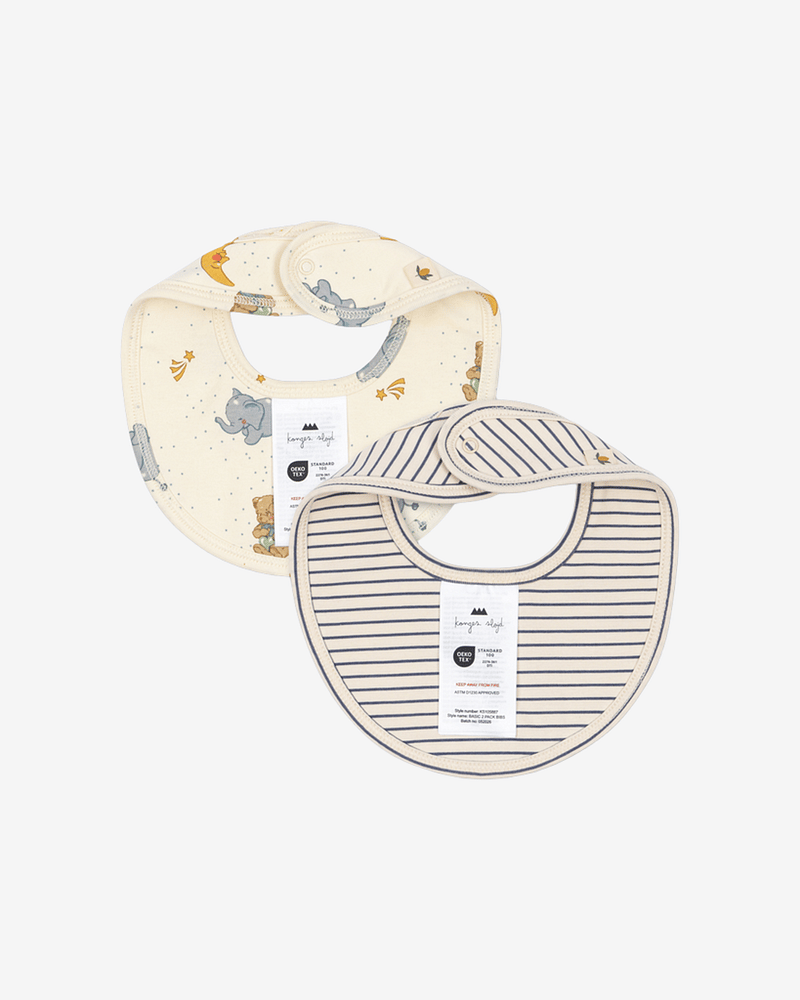 Siklesmekke 2pk - Øko Bomull | Basic 2 Pack Bibs