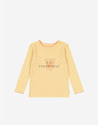 Trøye Langermet -100% Øko Bomull, Pointelle | Minnie Blouse GOTS