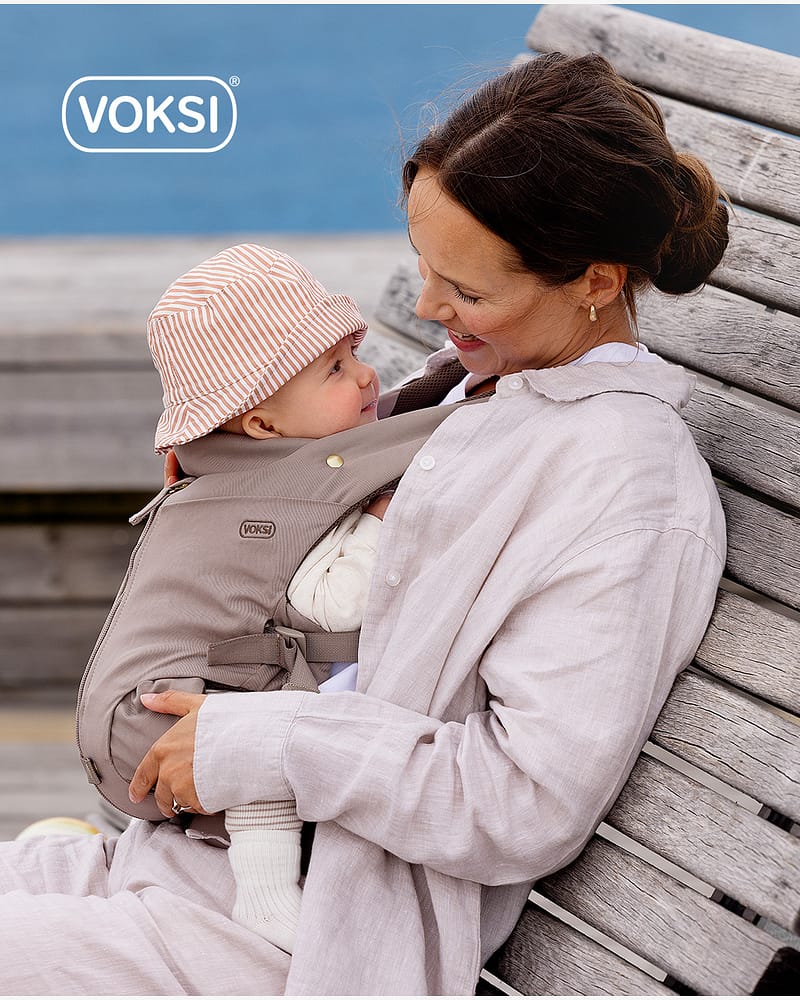 Voksi Huddle Bæresele, fra 0-18 mnd | Zip on Baby Carrier