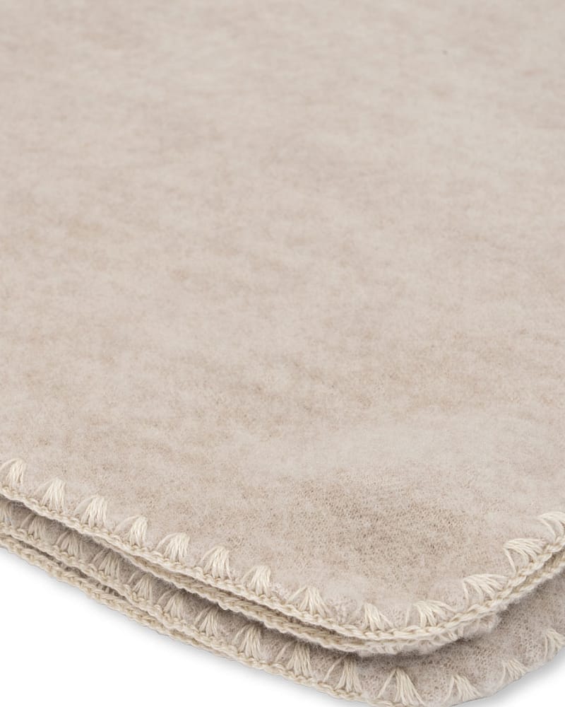 Ullteppe Baby - Varm Ullfleece 100% Ull | Erba Wool Fleece Blanket
