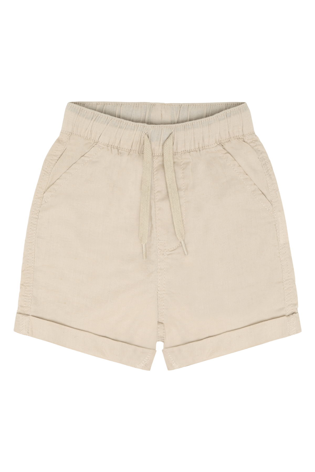 Shorts til Barn – 73% Cotton, 27% Linen | HCThure Linen, Sandy