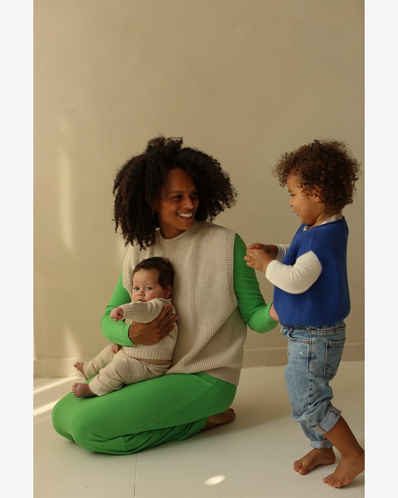 Ullvest Barn - 100% Merino, Ubehandlet Ull | Vest Harvey