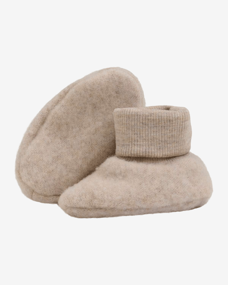 Ulltøfler i Ullfleece – Varm | Footies Wool Fleece