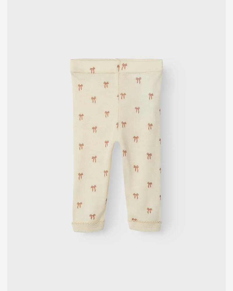 Ullbukse Leggings Baby - 60% Merino, 40% TENCEL Modal | Nalu Wo/Mo Slim Legging