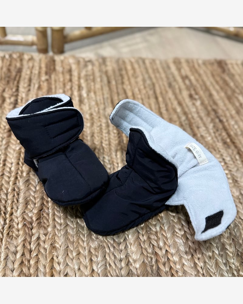 Babytøfler m/ Ullfôr - Vanntette | Baby Booties