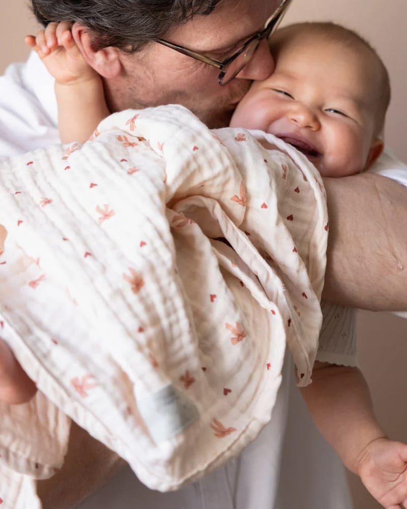 Swaddle teppe - Øko Musselin